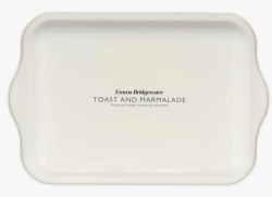 BT3582 Black Toast Small tea tray 